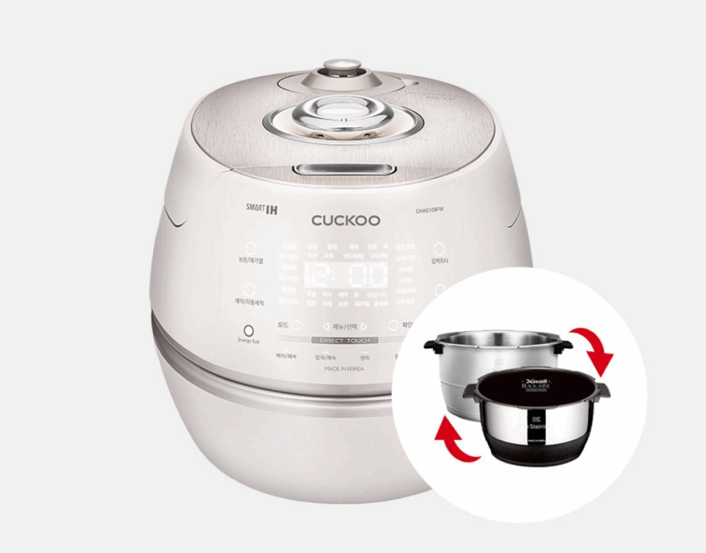 쿠쿠10인용 전기밥솥 CRP-CHAS109FW 리뷰